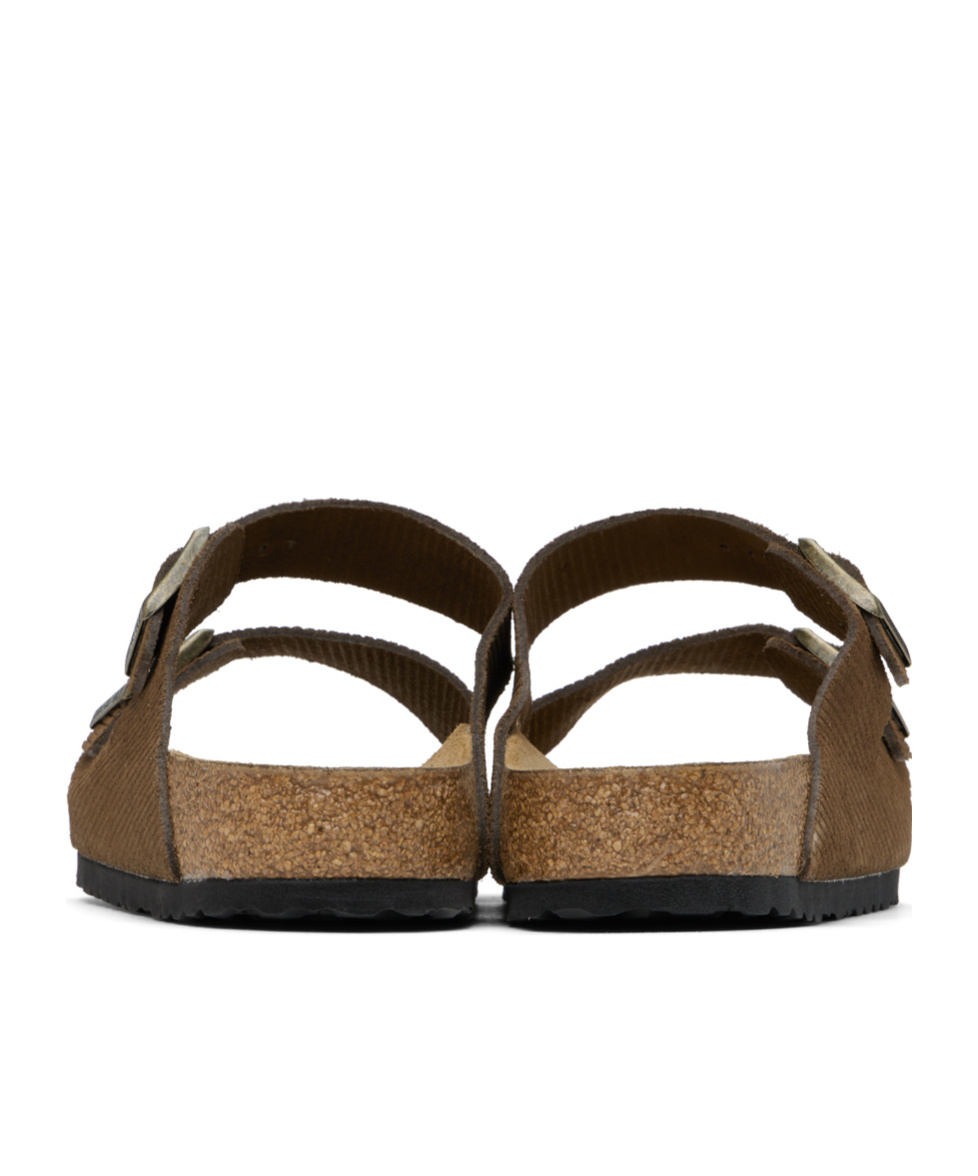 Birkenstock Brown Regular Arizona Sandals In Brown