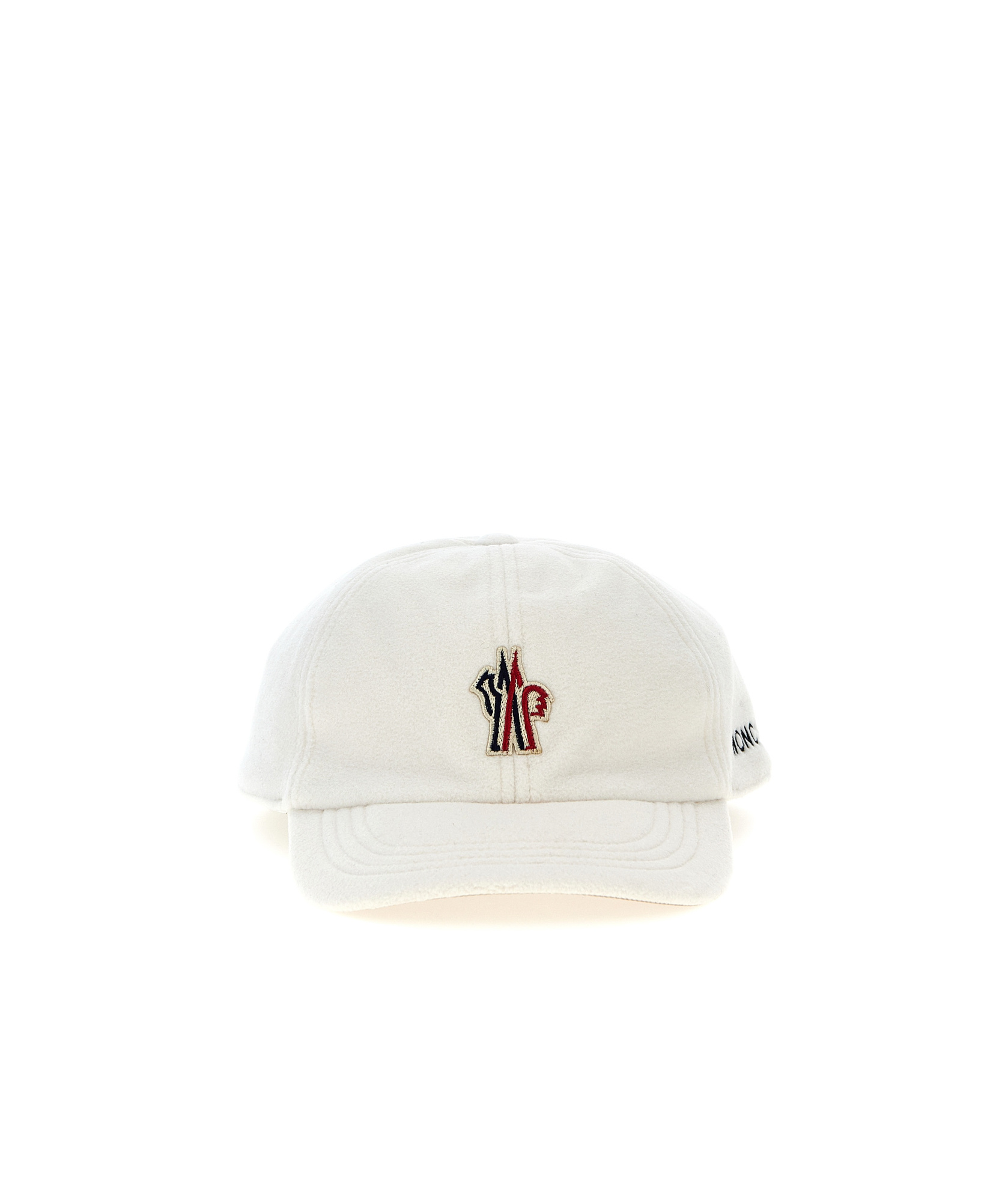 Moncler Logo Hat In White