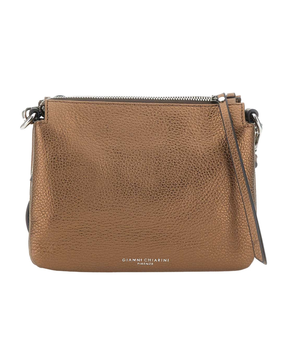 Gianni Chiarini Leather Cross Body Bag In Brown