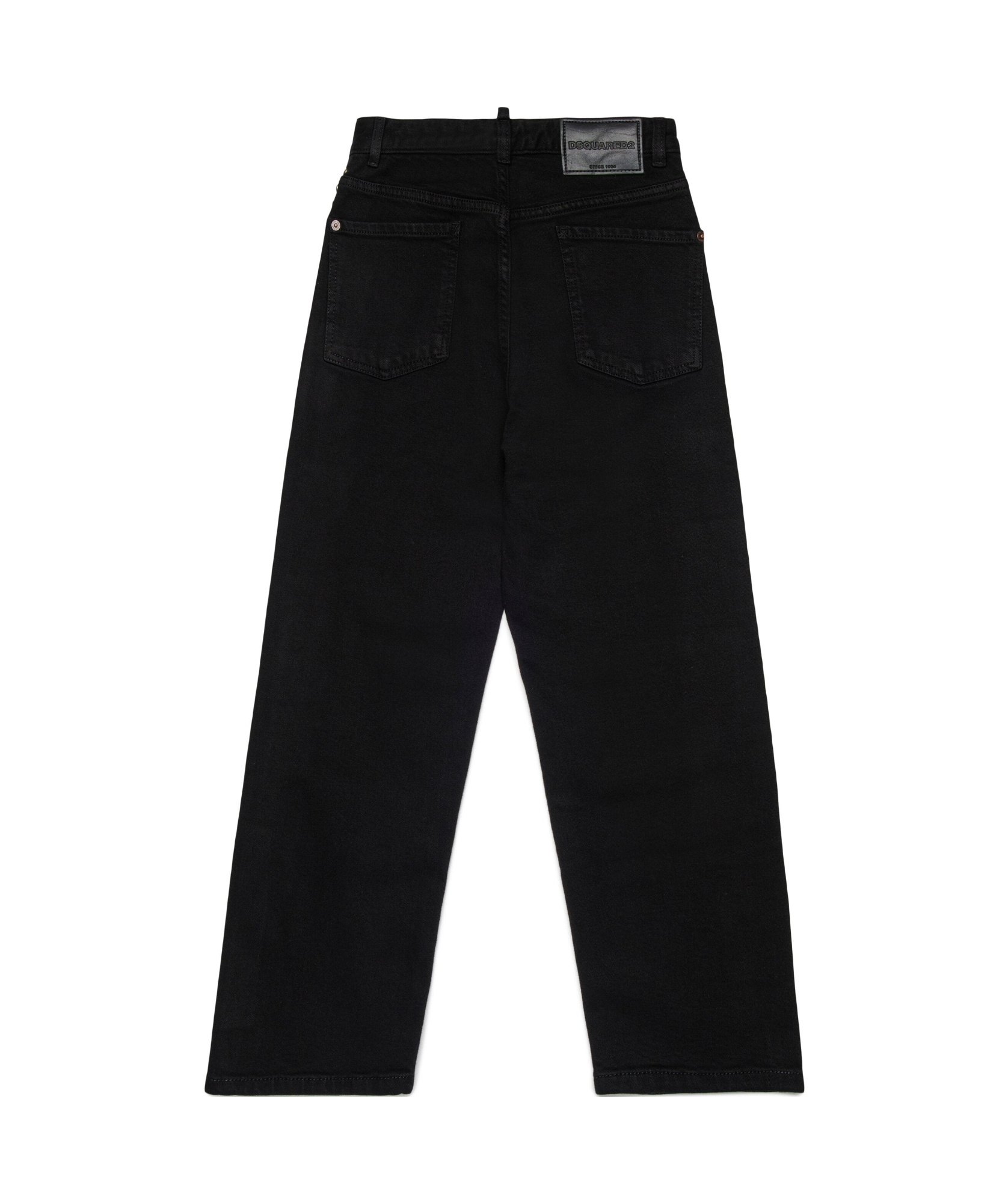 Dsquared2 Moose Lost Jeans In Black