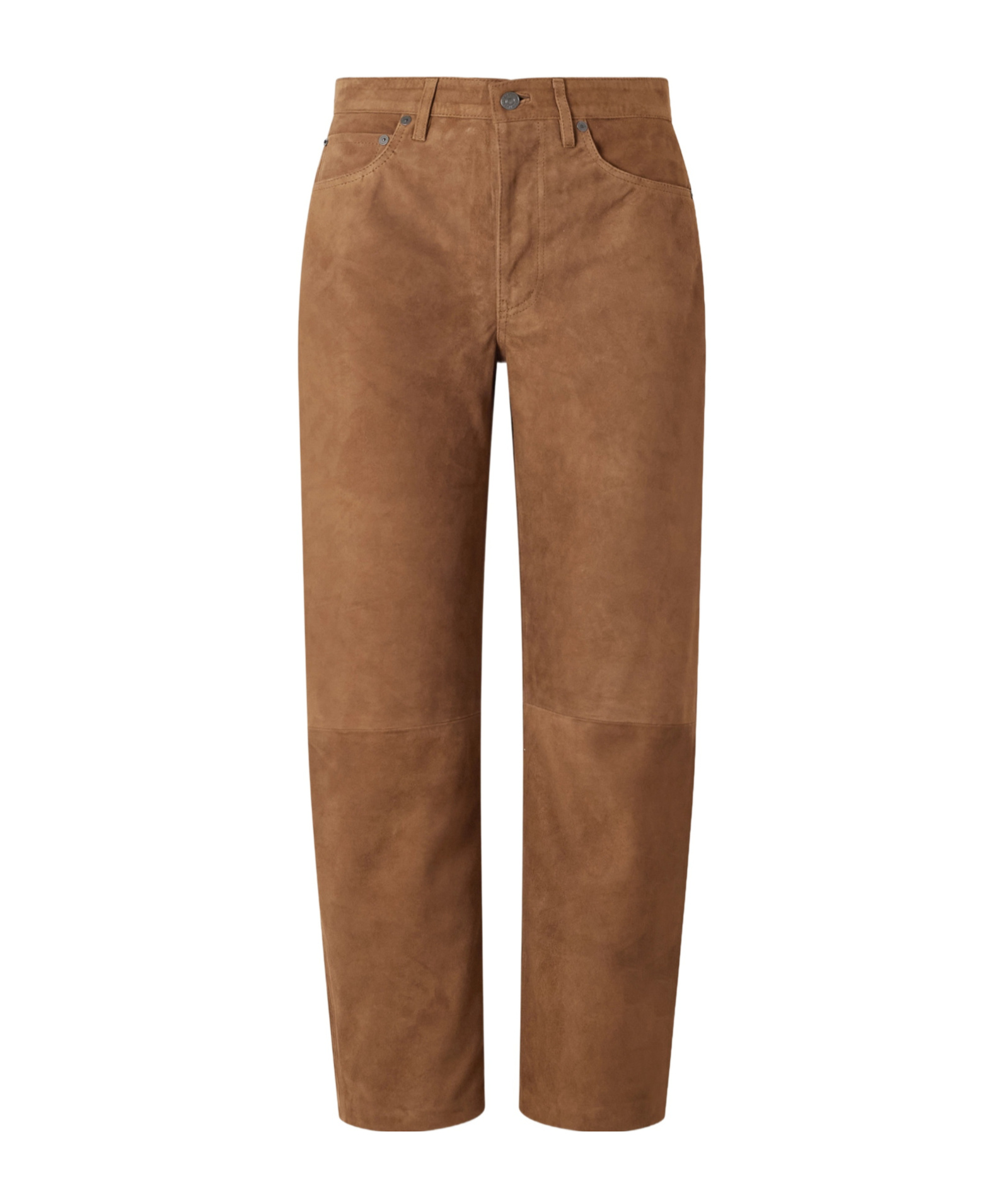 Citizen Of Humanity Miro Relaxed Suede Pant In Brown