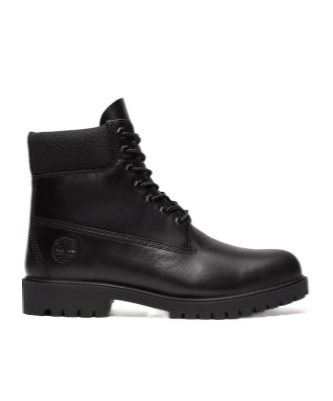 Timberland Strap-up Martin Boots In Black