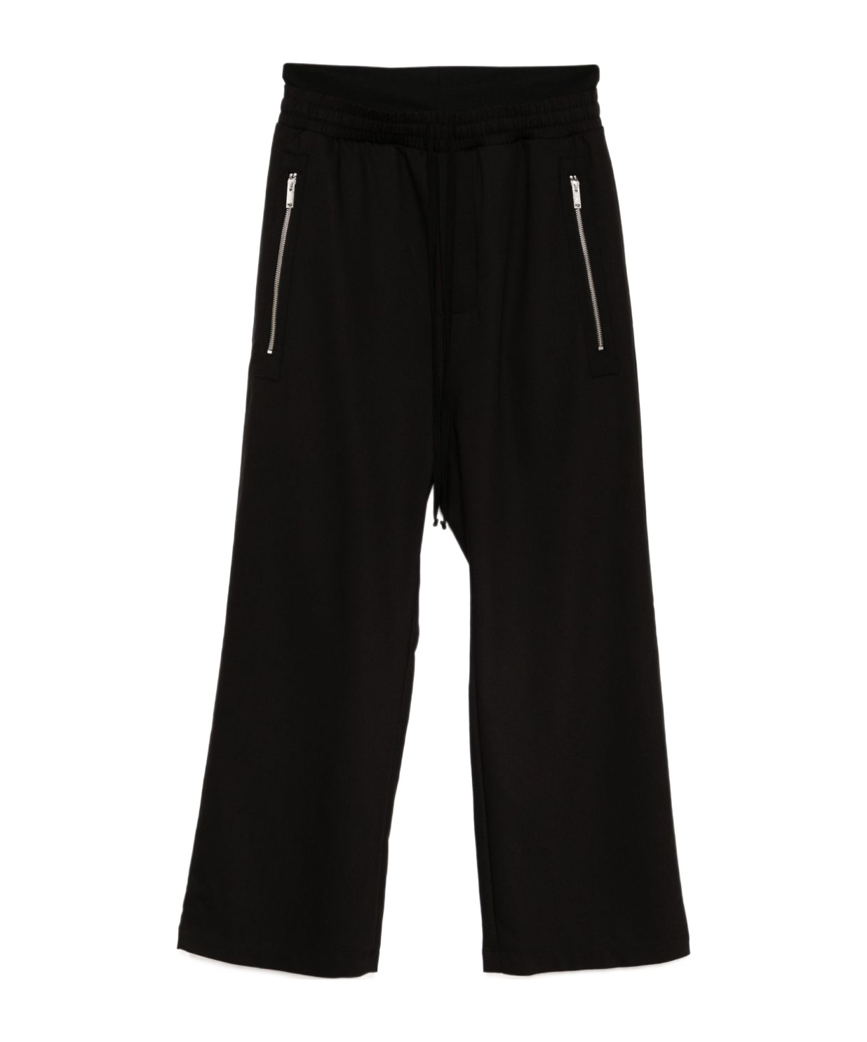 Thom Krom Relaxed Fit Black Cotton Trousers In Black