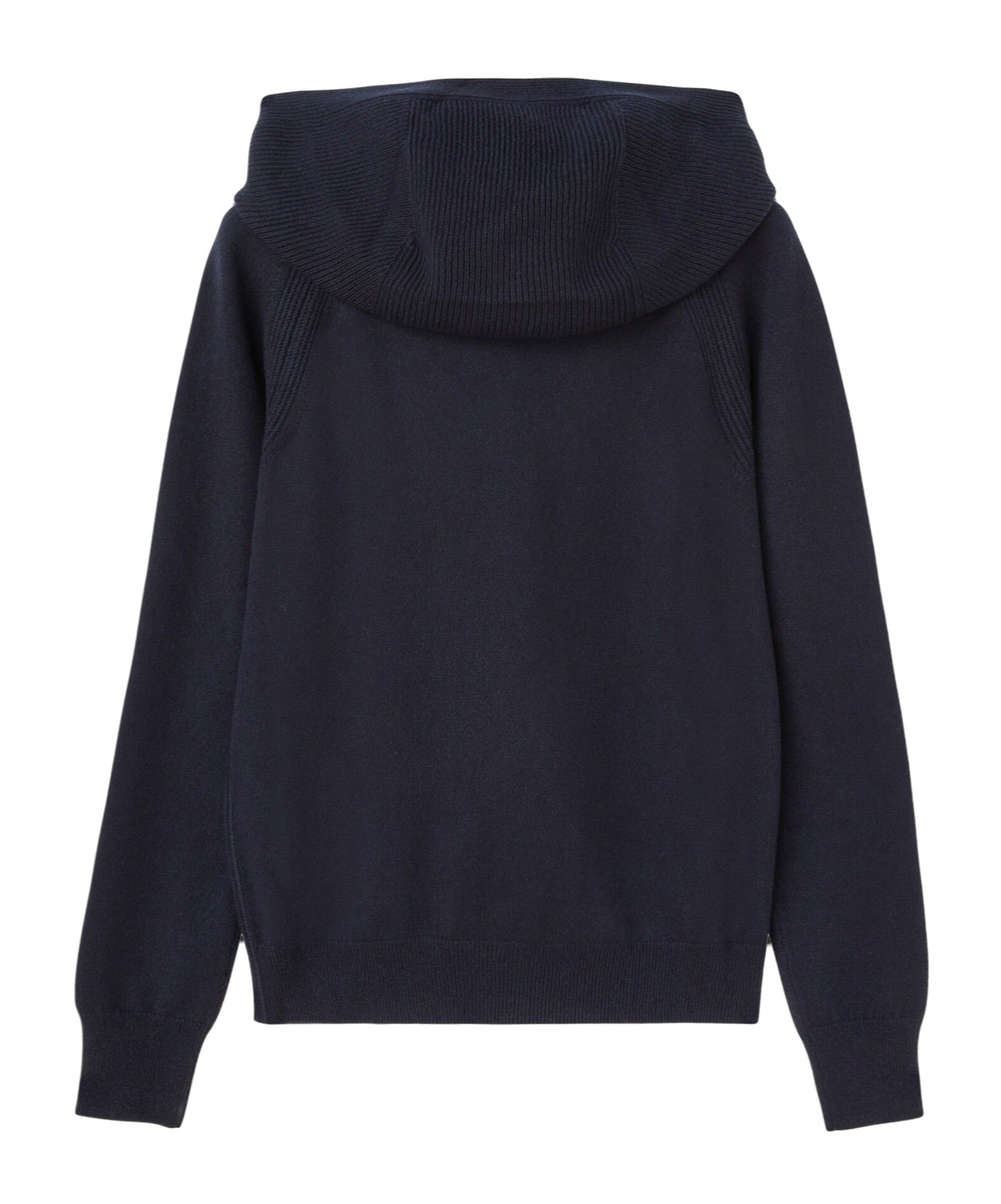 Loro Piana Hooded Zip Cardigan In Blue