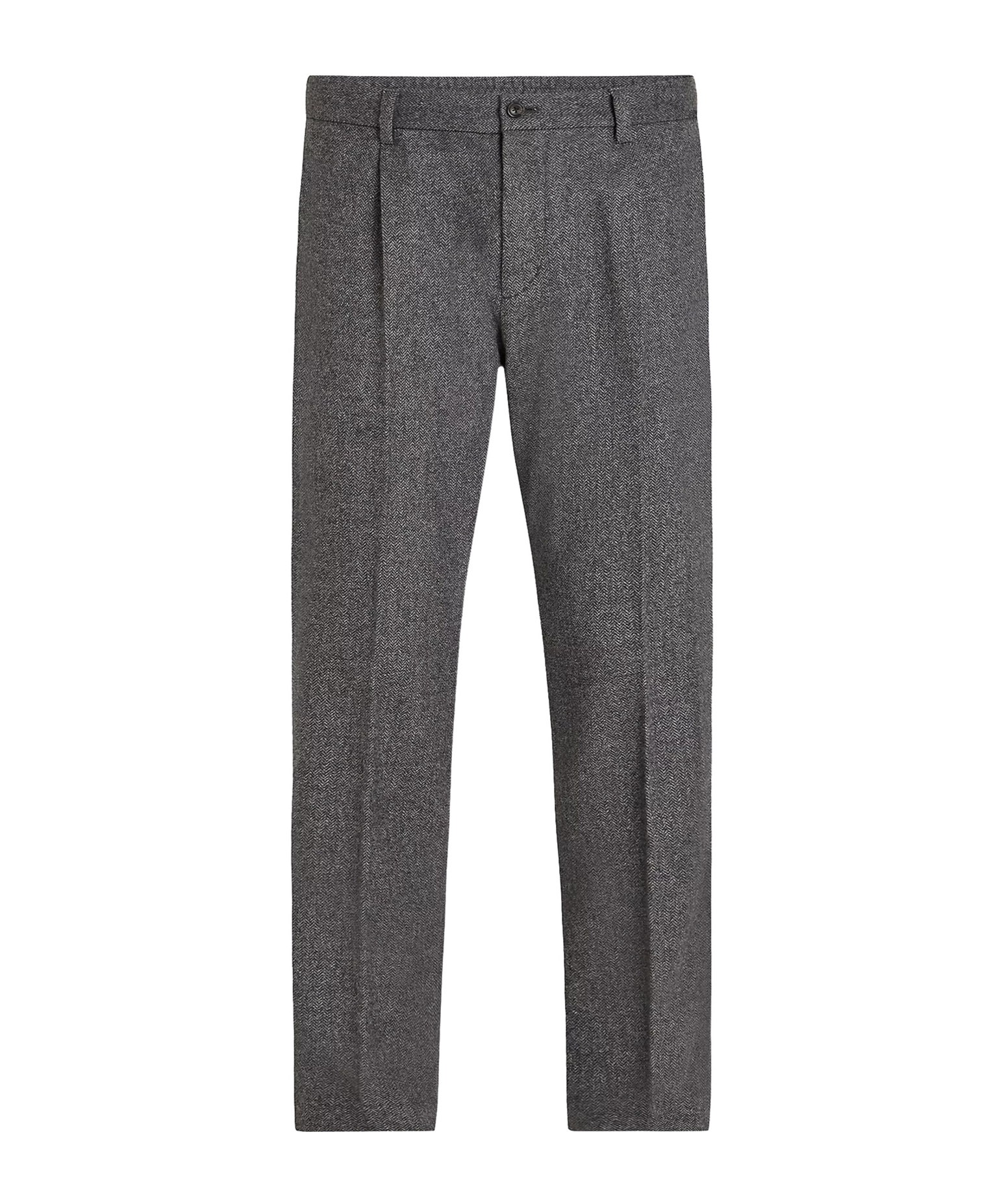 Tommy Hilfiger Belt Loops Slacks In Black