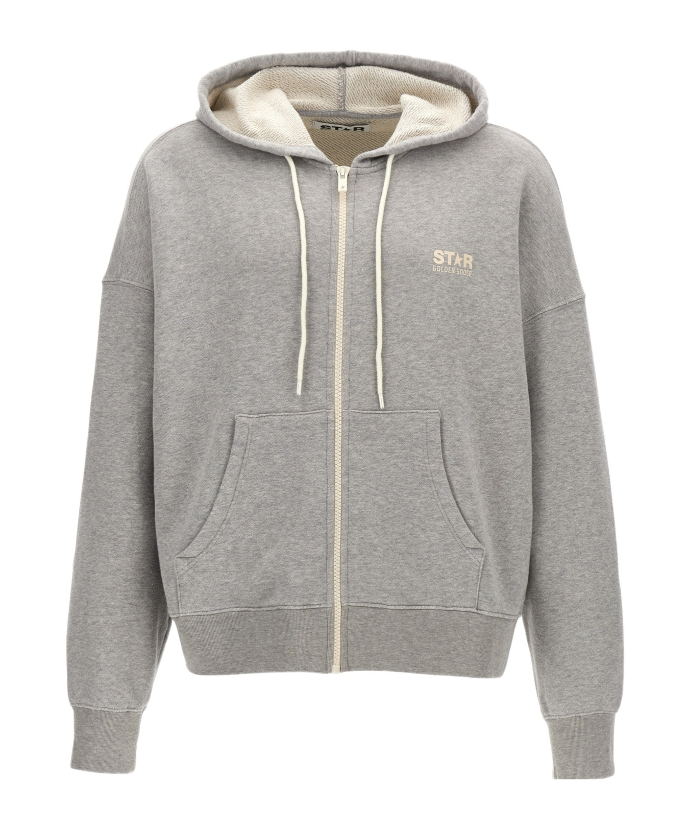 Shop Golden Goose Michael Hoodie In Gray