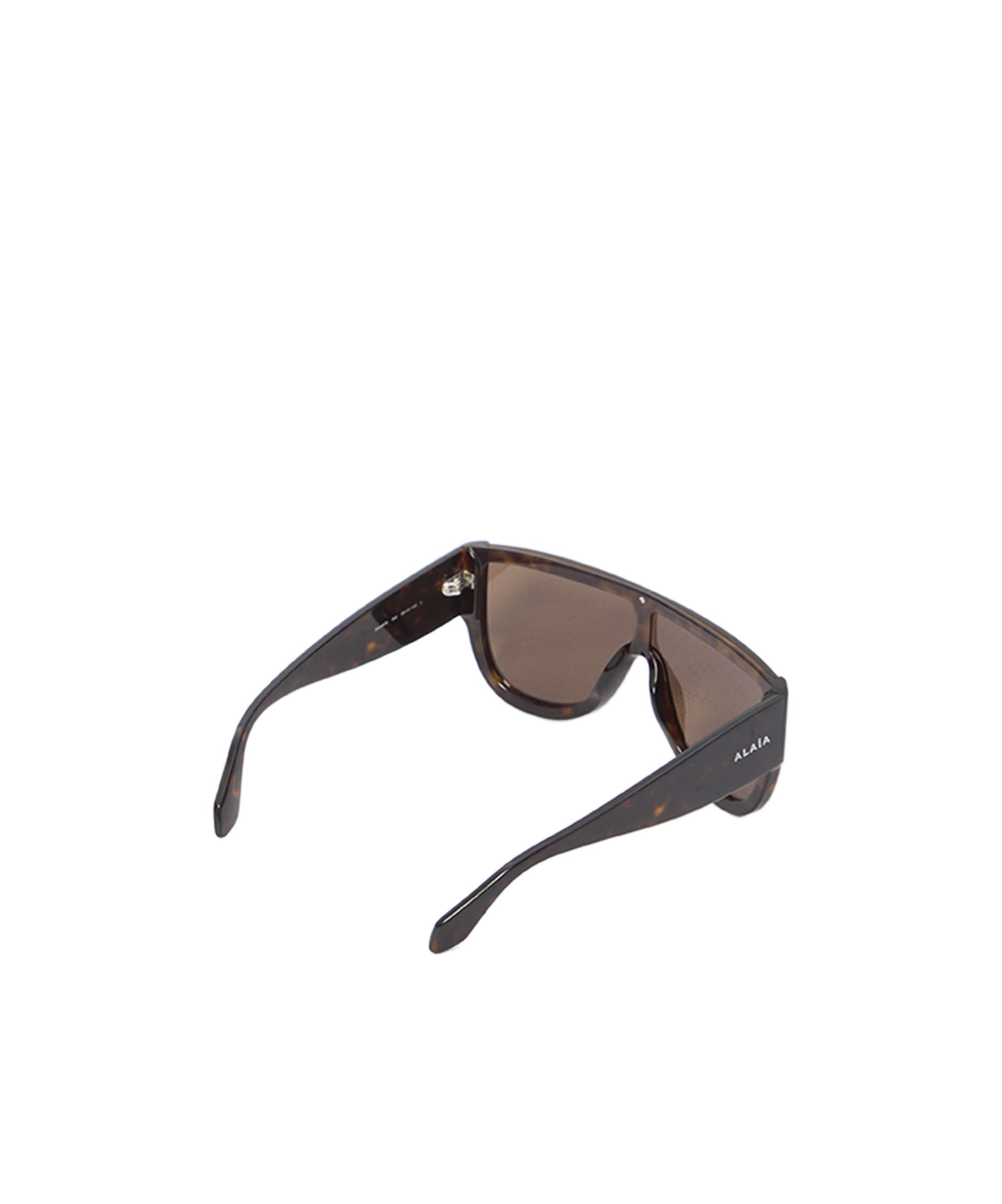 Alaïa Havana Style Square Sunglasses In Black