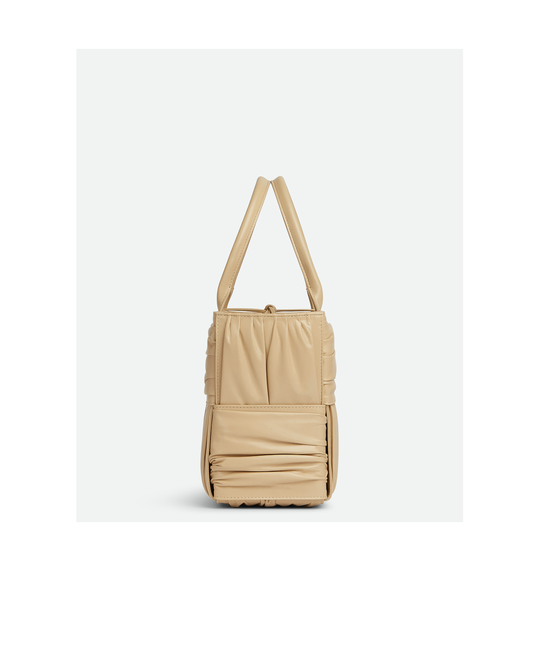 BOTTEGA VENETA BOTTEGA VENETA ARCO WOVEN PLEATED TOTE BAG