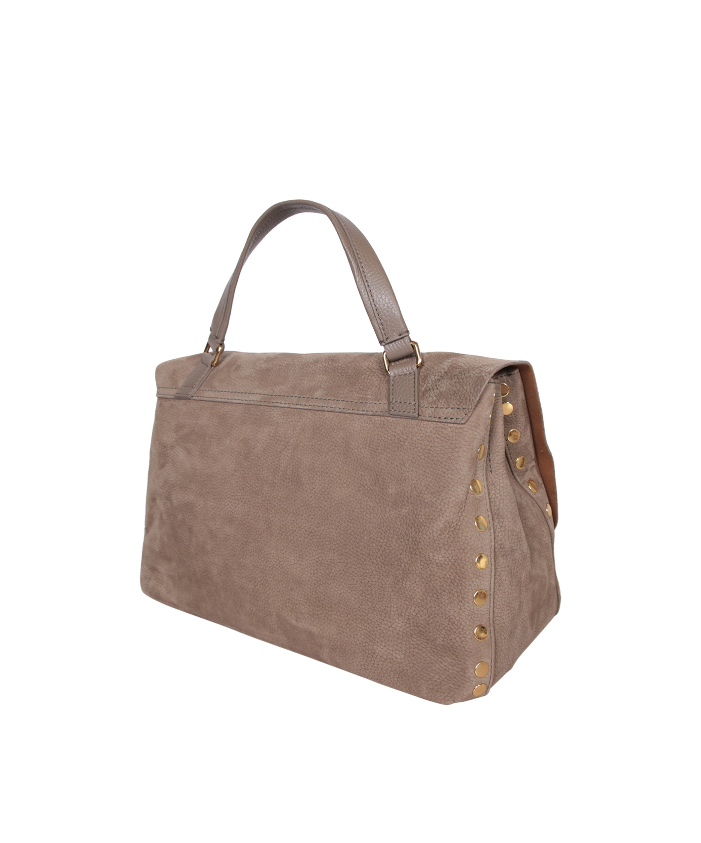 Shop Zanellato Flip Shoulder Bag In Brown