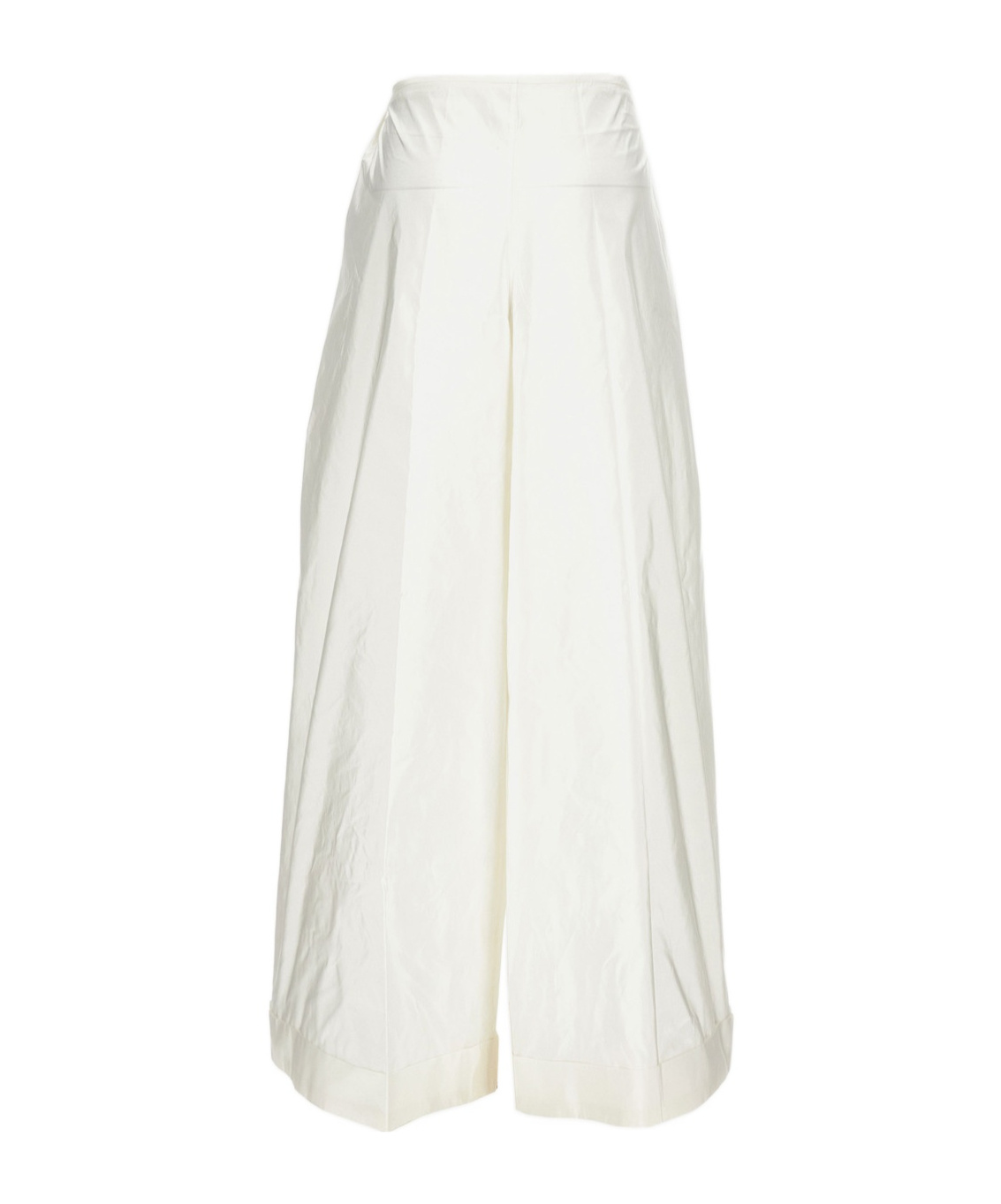 Daniela Gregis Wide-leg Trousers In White