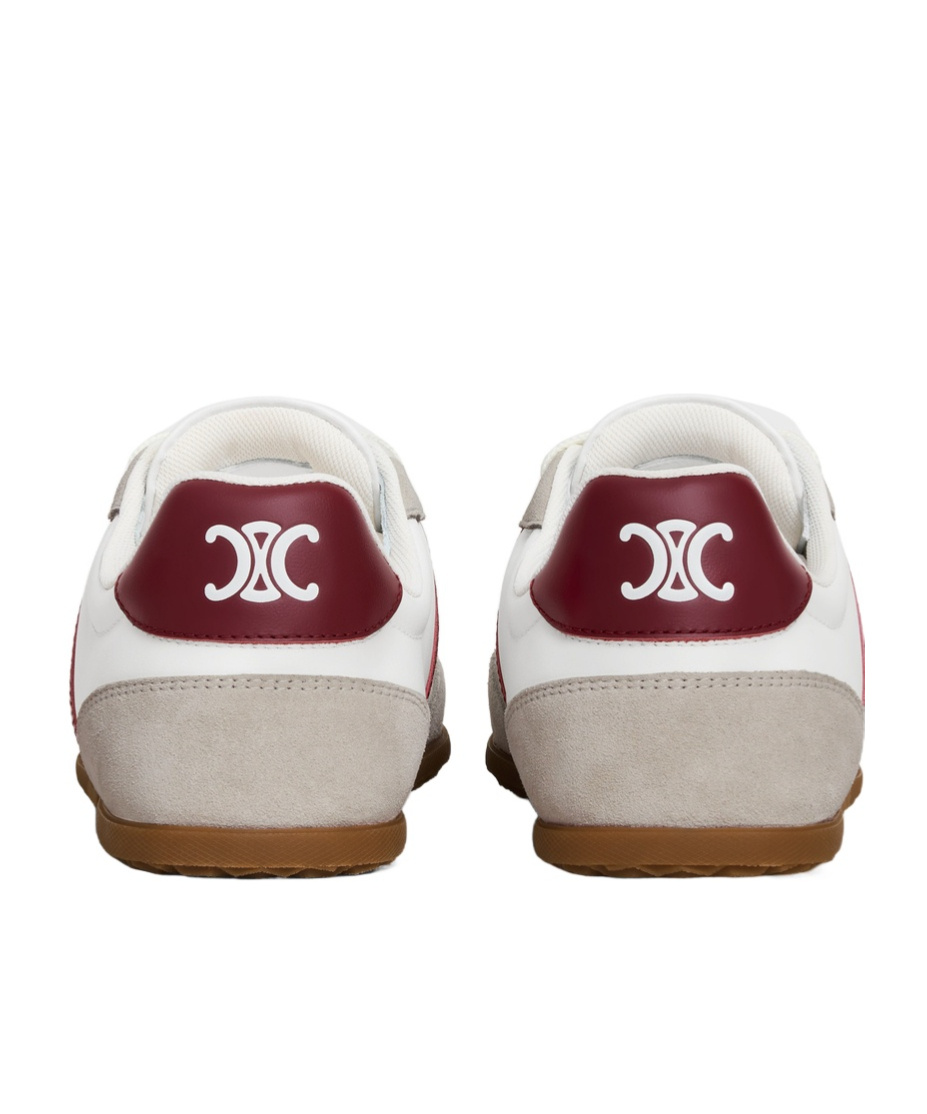 Celine Laced Sneakers In White