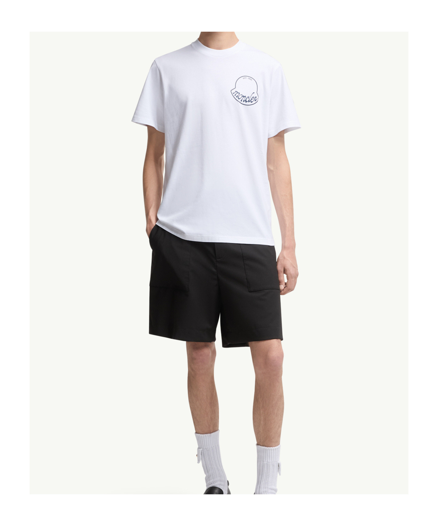 Moncler Round Neck Short Sleeve T-shirt