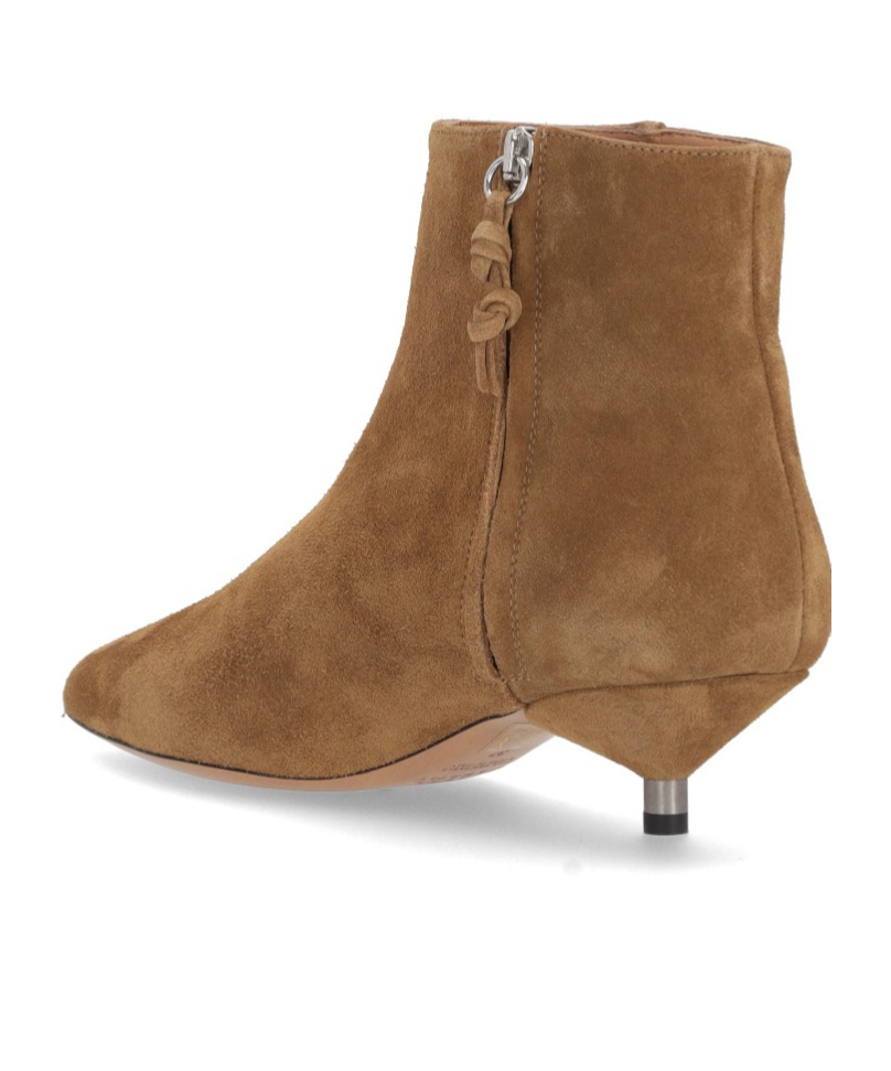 Isabel Marant Leopard-print Suede Ankle Boots In Brown