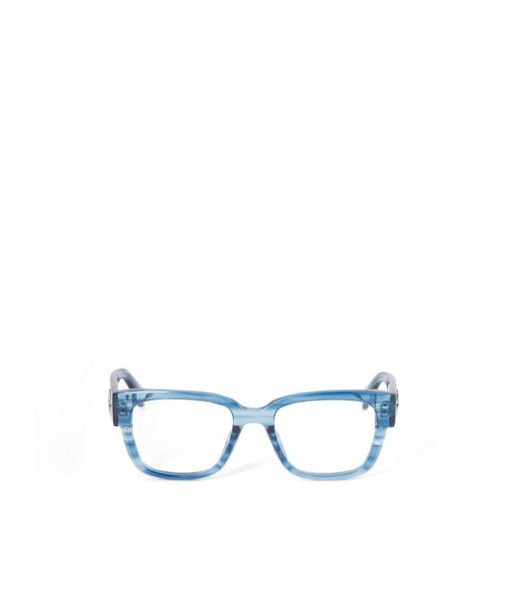 Off-white Full-frame Flat Mirror In Blue