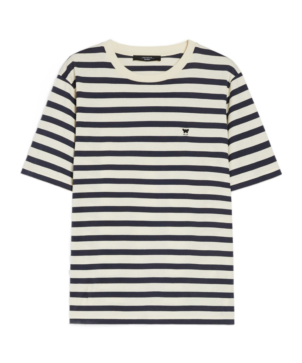 Weekend Max Mara Short-sleeved T-shirt In White