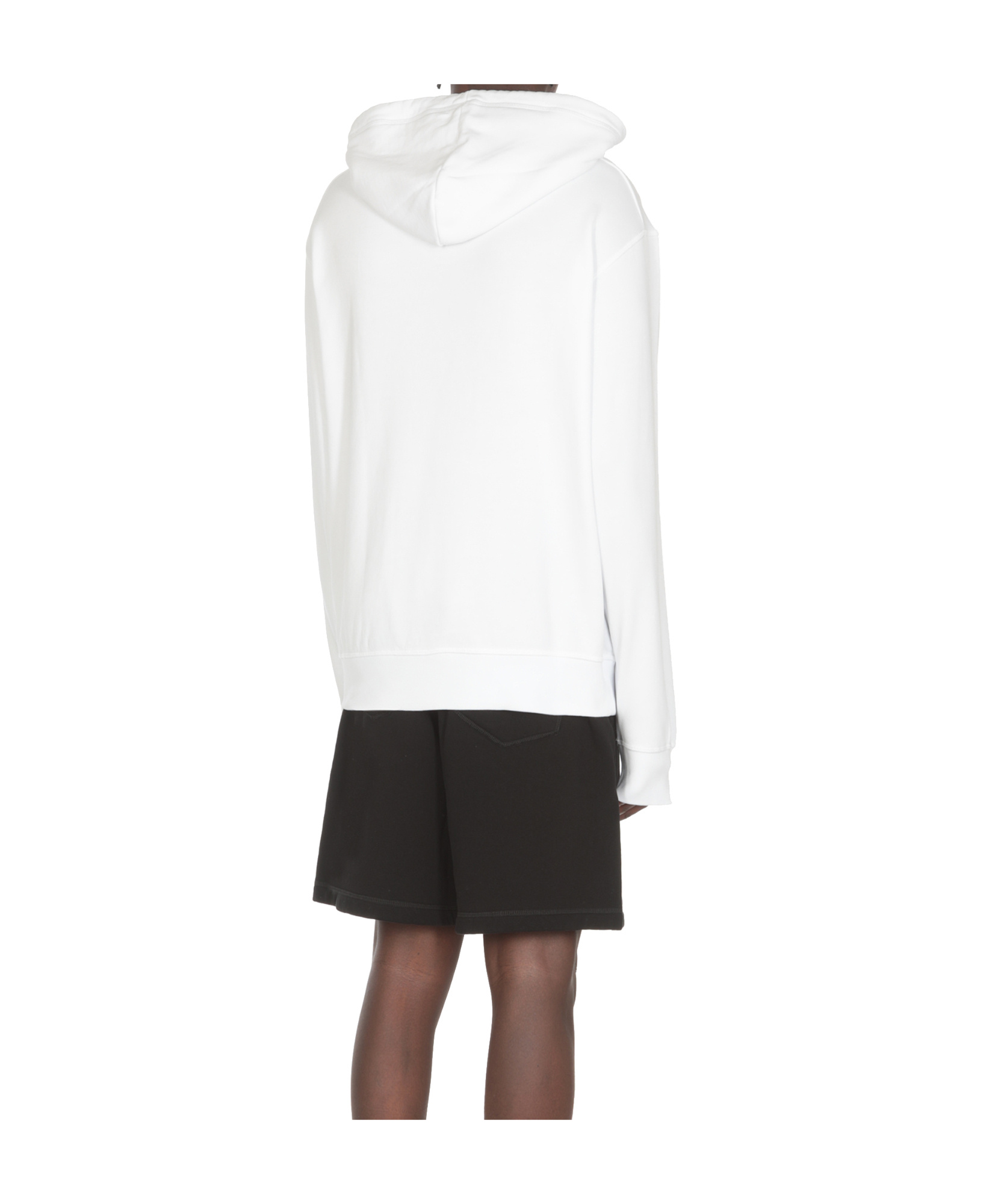 Shop Dsquared2 Logo-print Hoodie In White