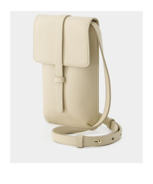 Ines De La Fressange Leonore Crossbody In Nude