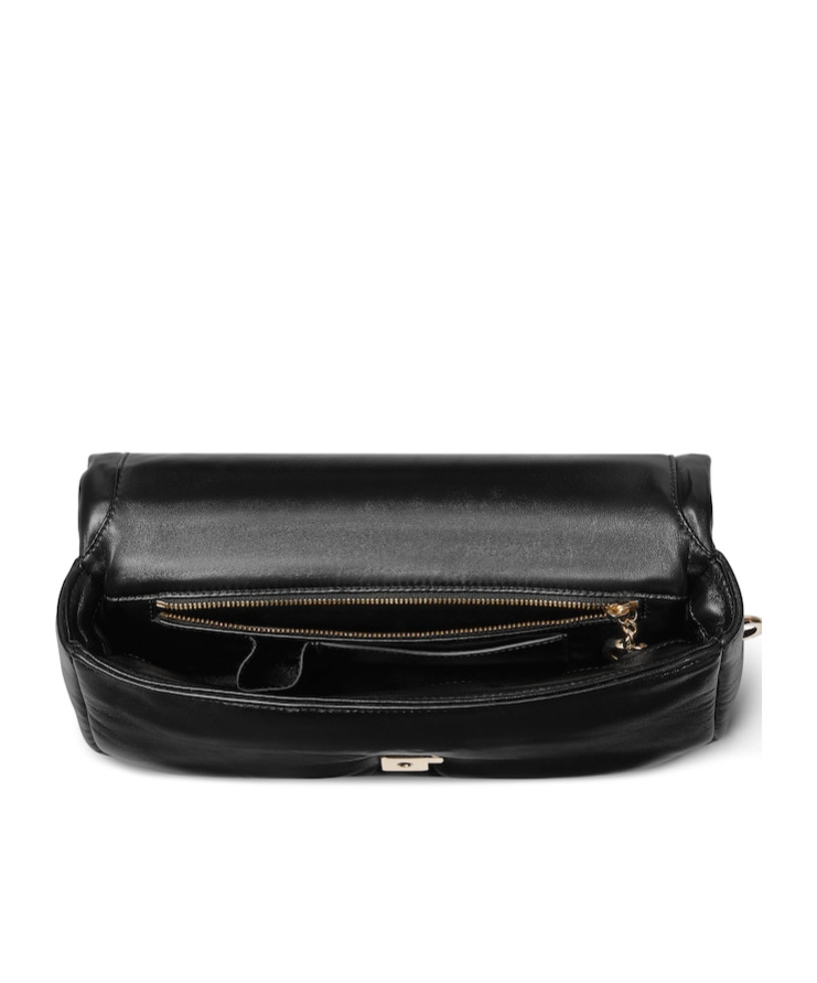 Gucci Womens Black Black Gg Milano Small Top-handle Leather Bag In Black