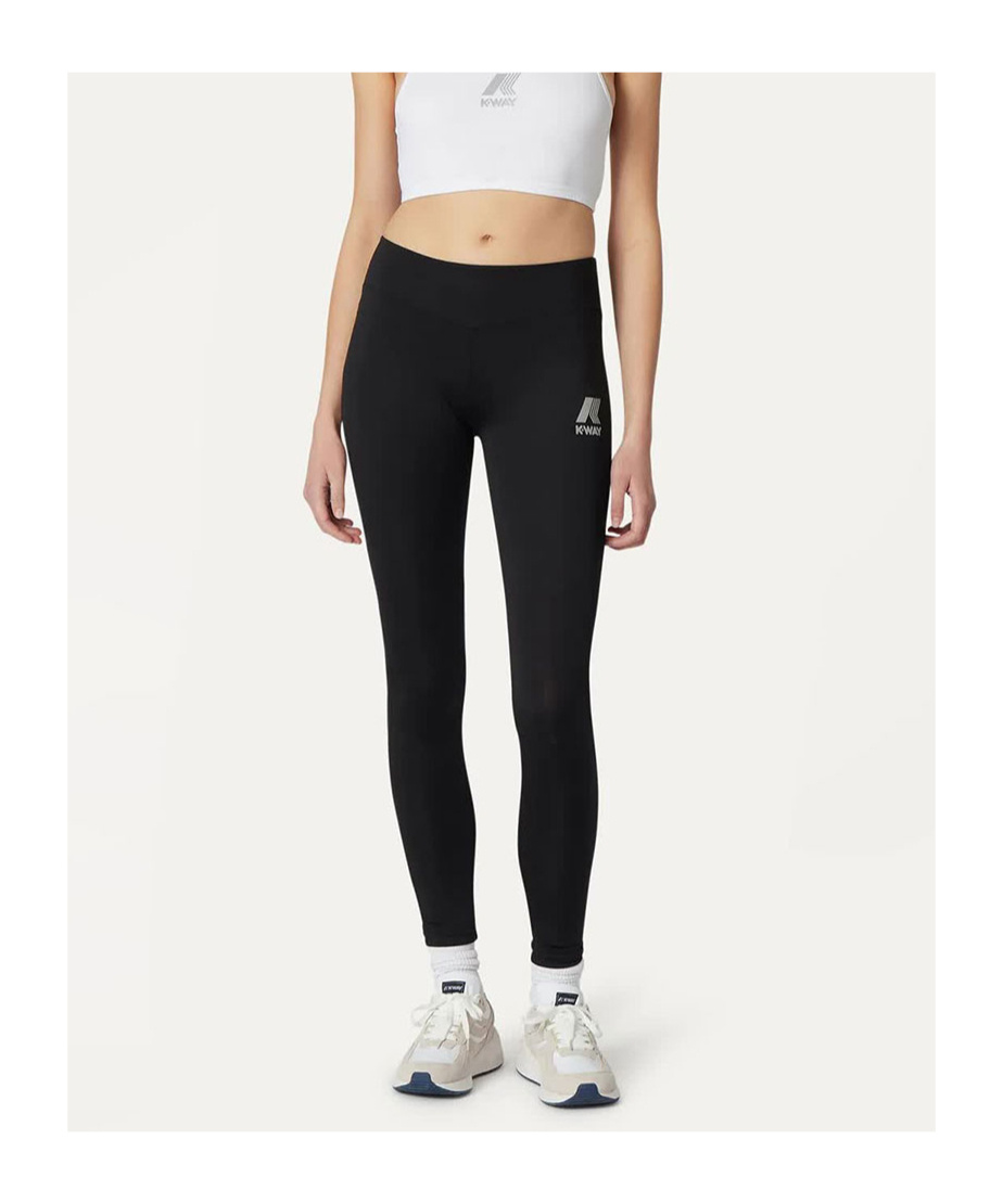 K-way Skinny Casual Pants In Black