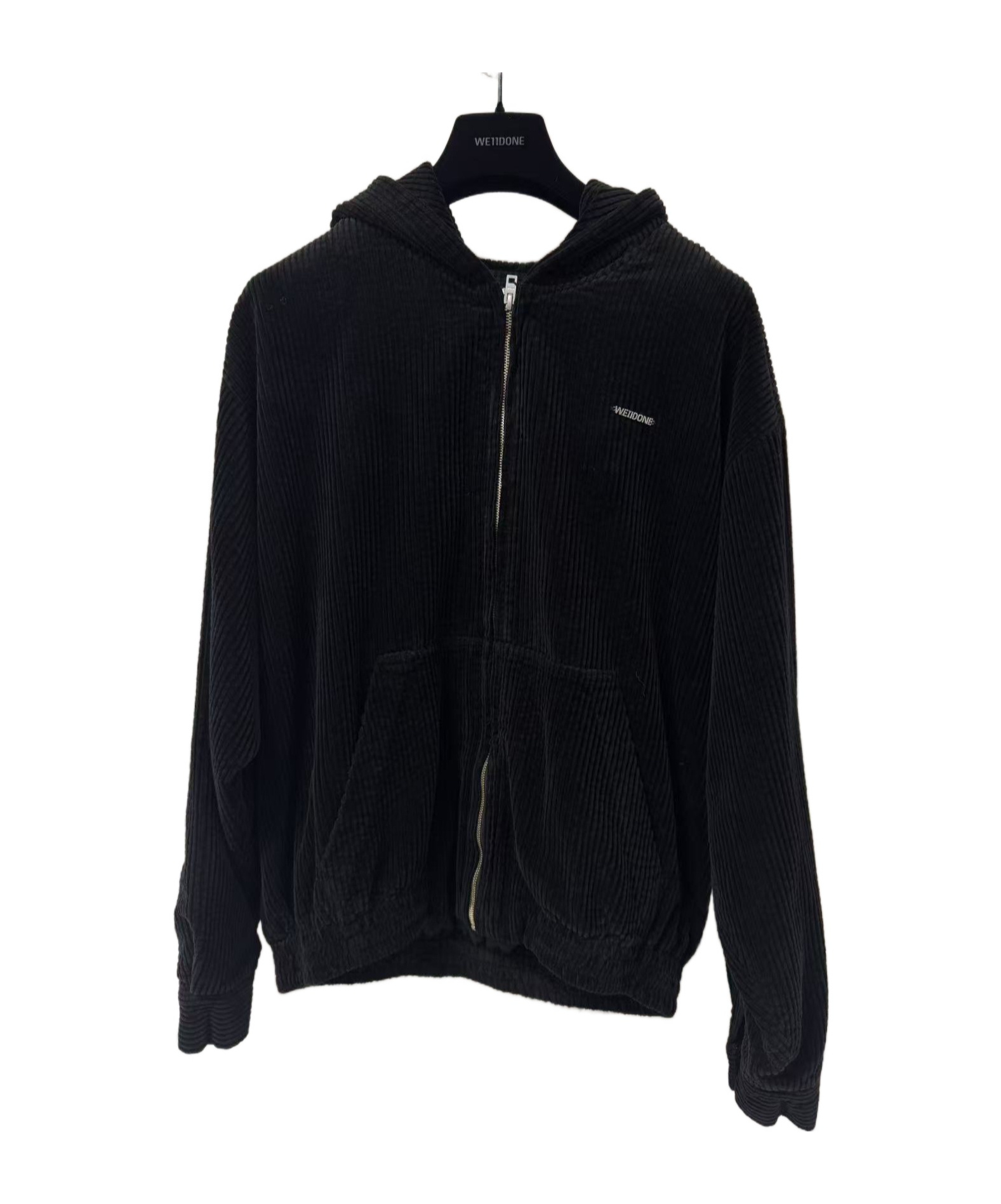 We11 Done Long-sleeved Sweater In Black