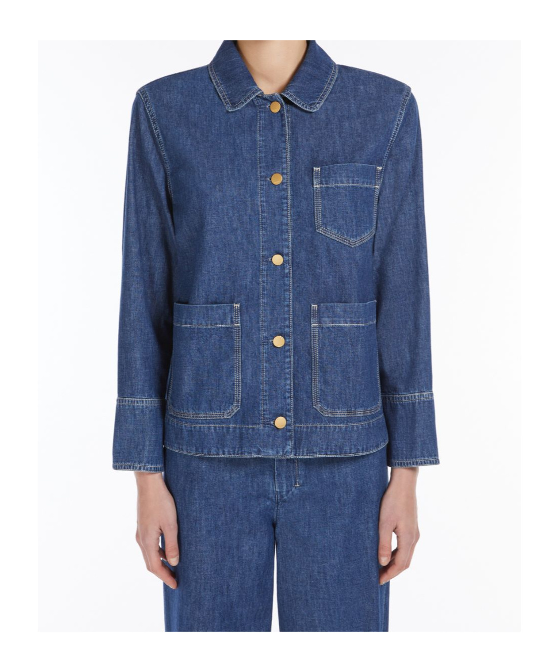 MAX MARA COTTON DENIM JACKET
