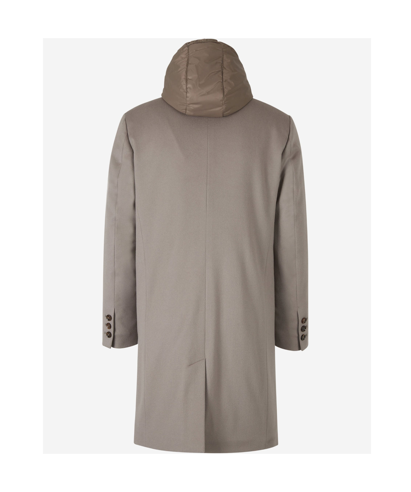 Kired Single-breasted Coat In Gray