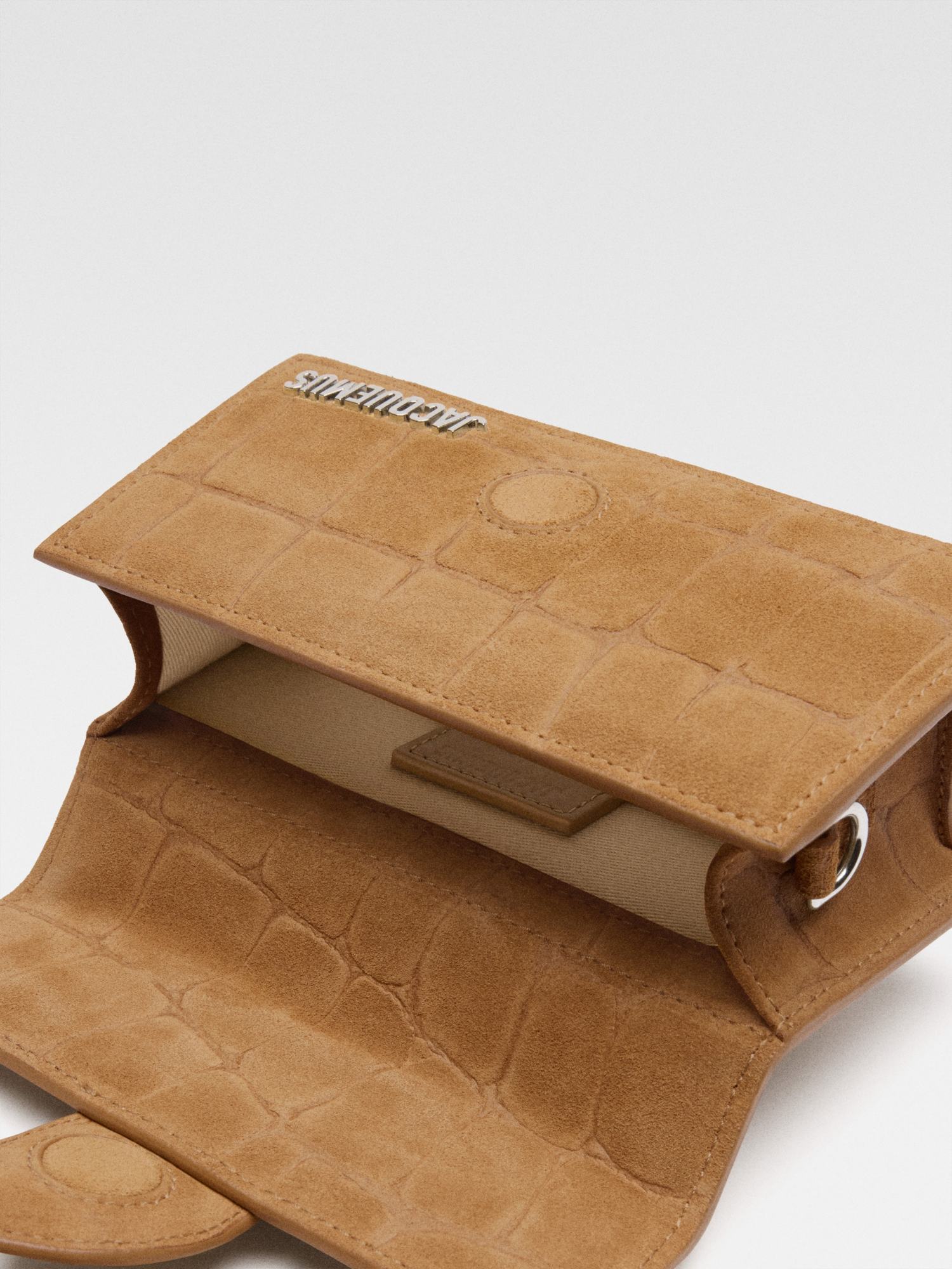 Jacquemus Flip Shoulder Bag In Brown