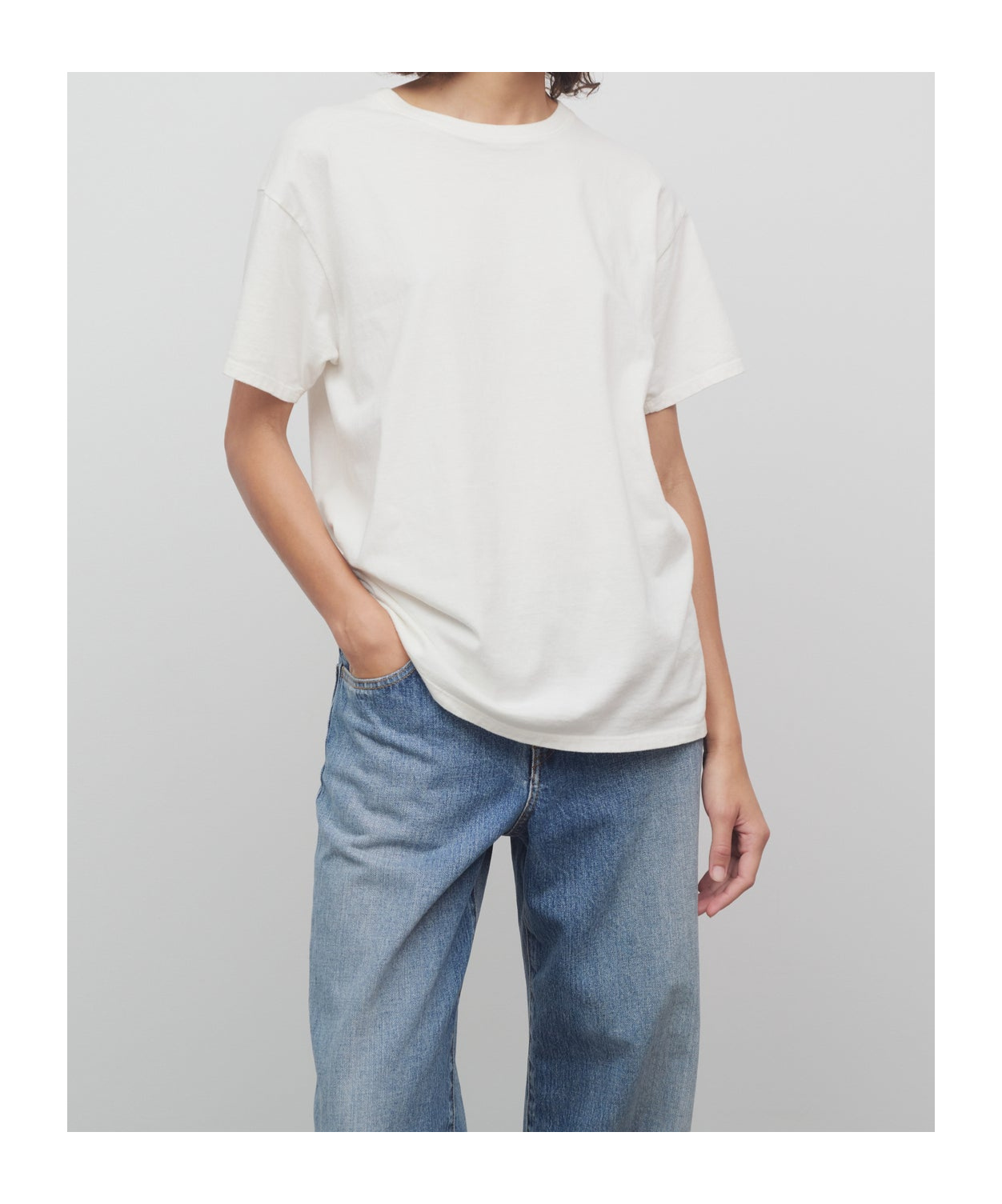 The Row Short-sleeved T-shirt In White