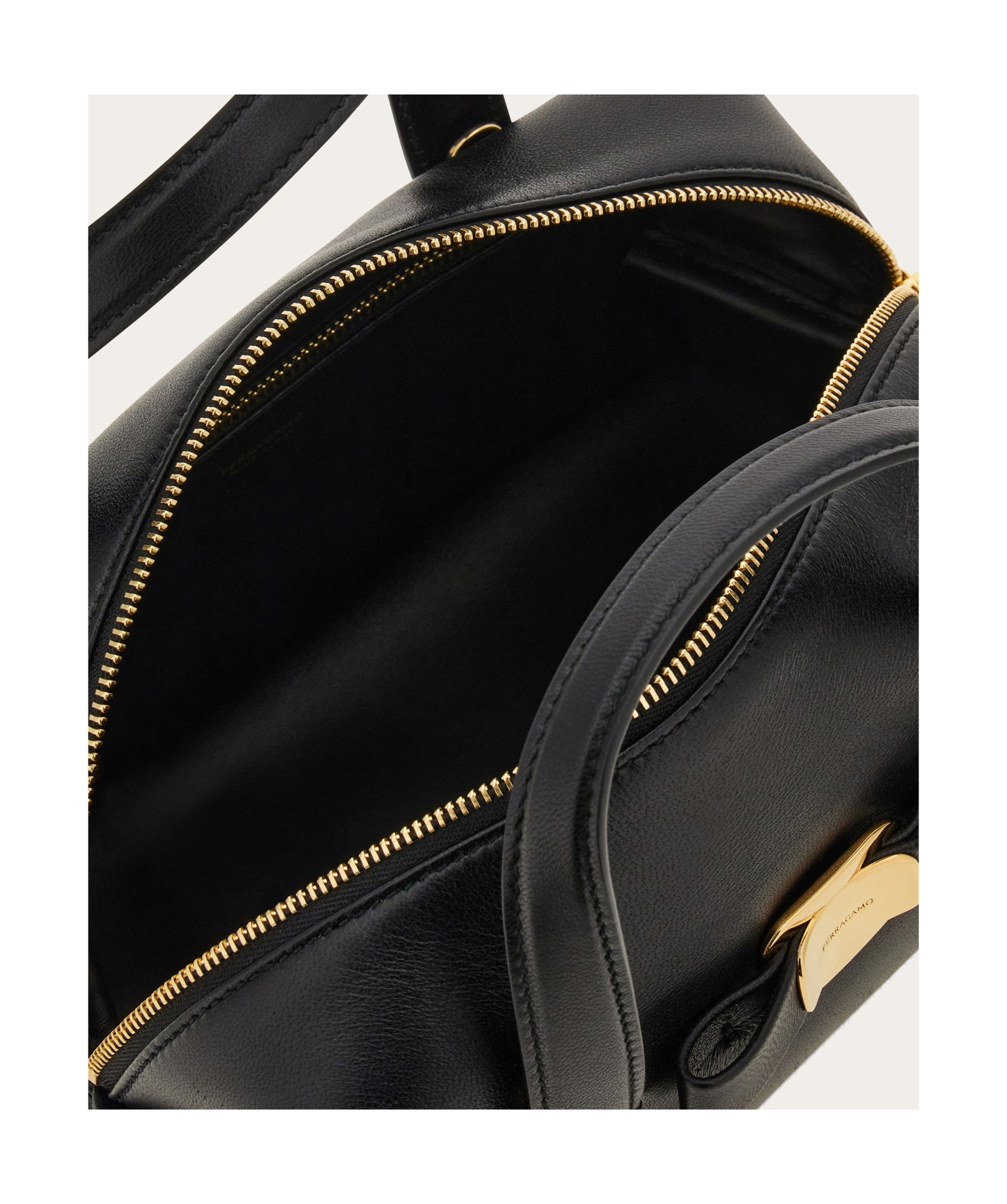 FERRAGAMO FERRAGAMO ZIP-UP MINI BAG
