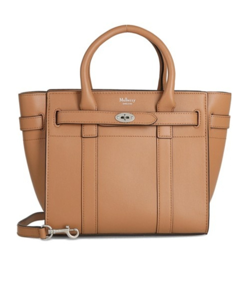 Mulberry Mini Zipped Bayswater In Nude