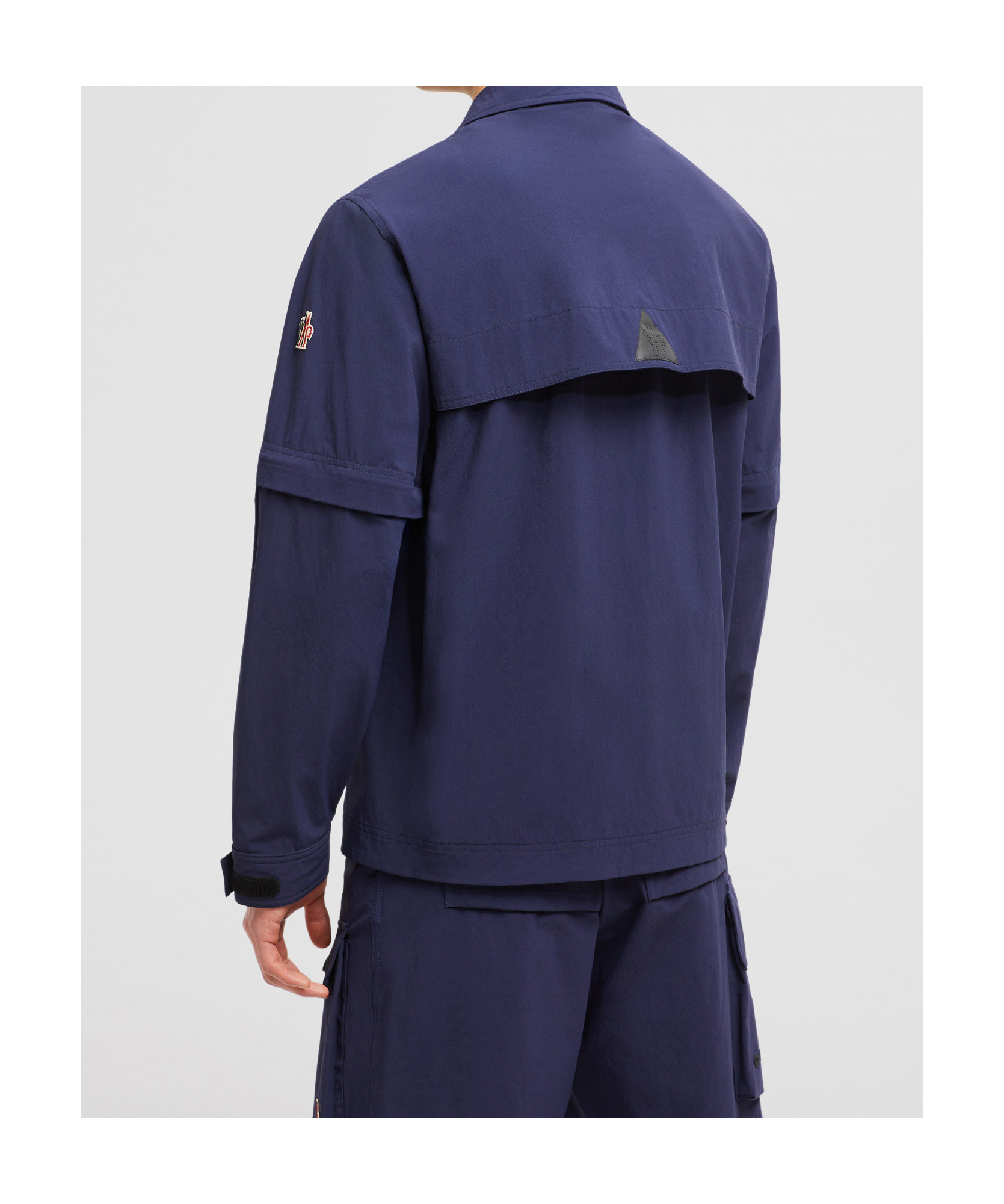Moncler Veste Militaire Déperlante Tatra 2-en-1 In Blue