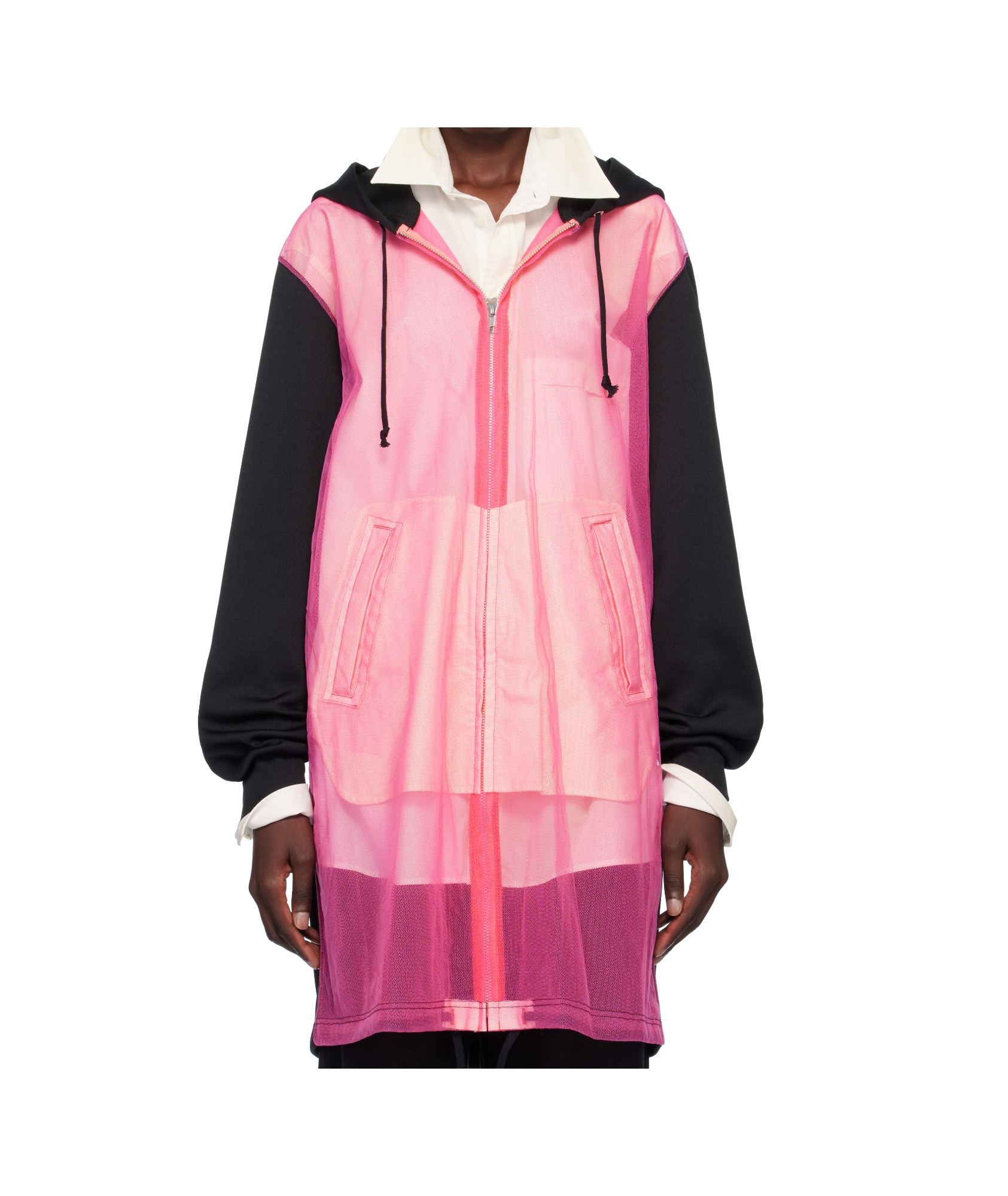 COMME DES GARÇONS TULLE HOODIE 