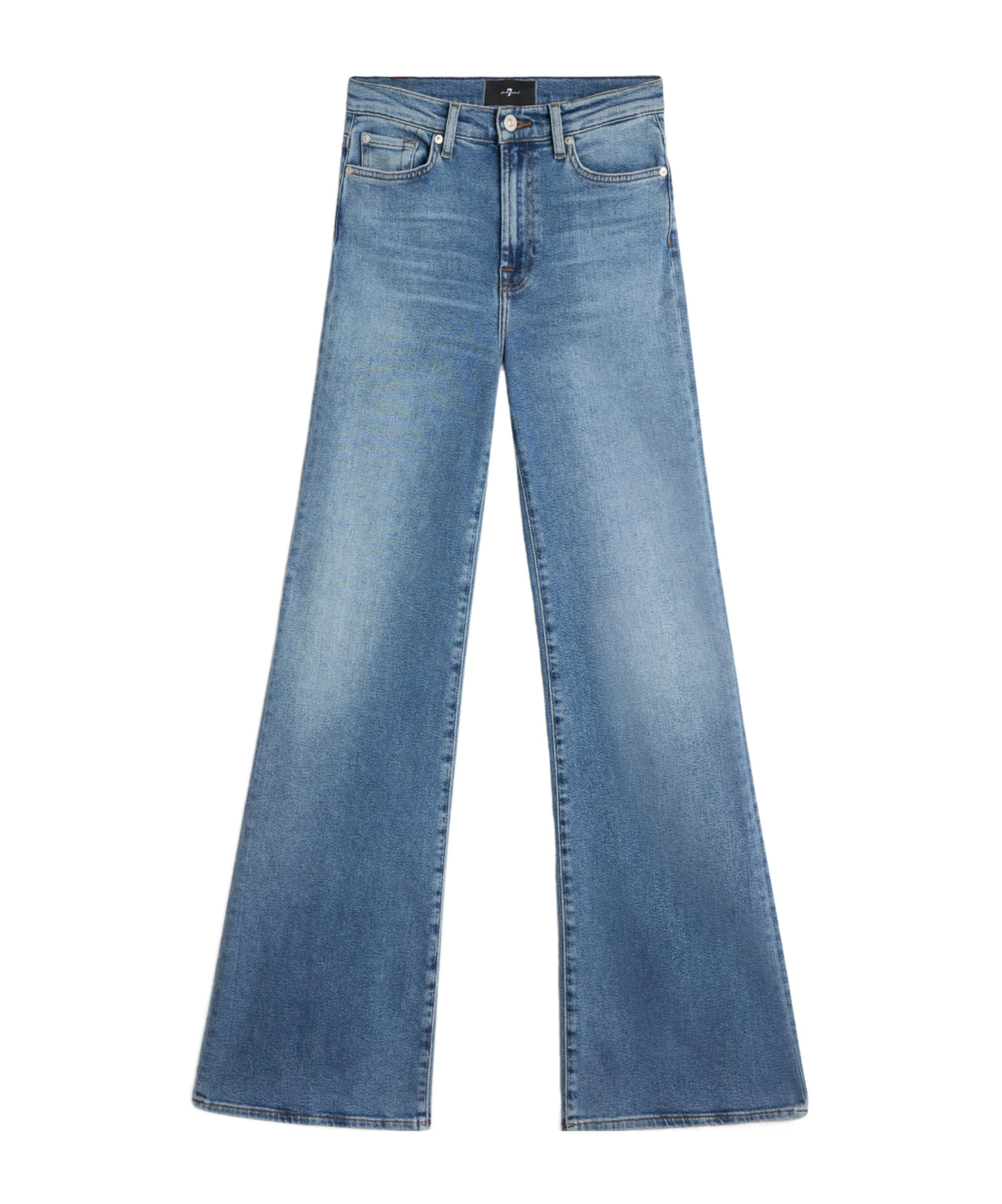 7 For All Mankind Modern Dojo In Luxe Vintage In Blue