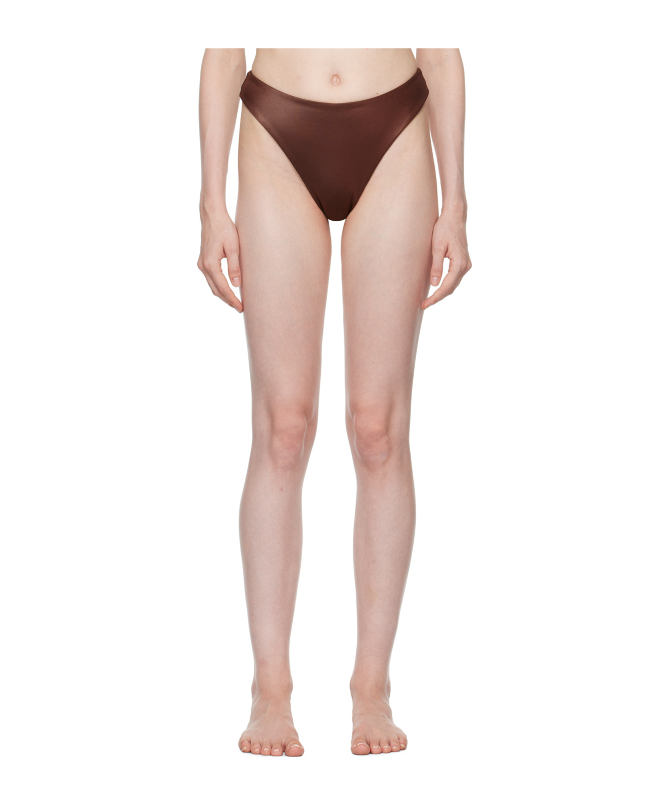 Magda Butrym High-rise Bikini Swimsuit In Nude