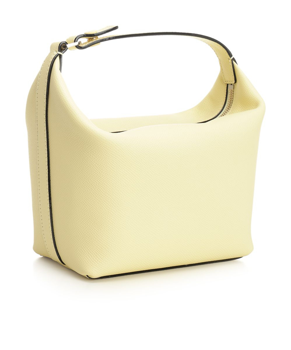 Valextra Mochi Mini Handbag In Yellow
