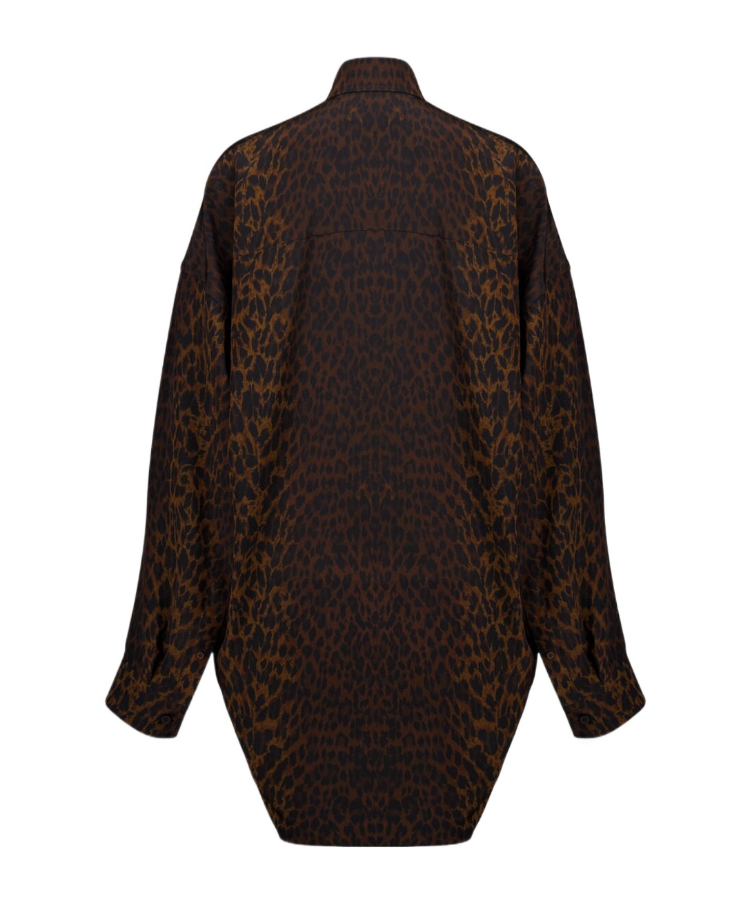 Balenciaga Tracksuit-style Silk-crepe Blouse In Black