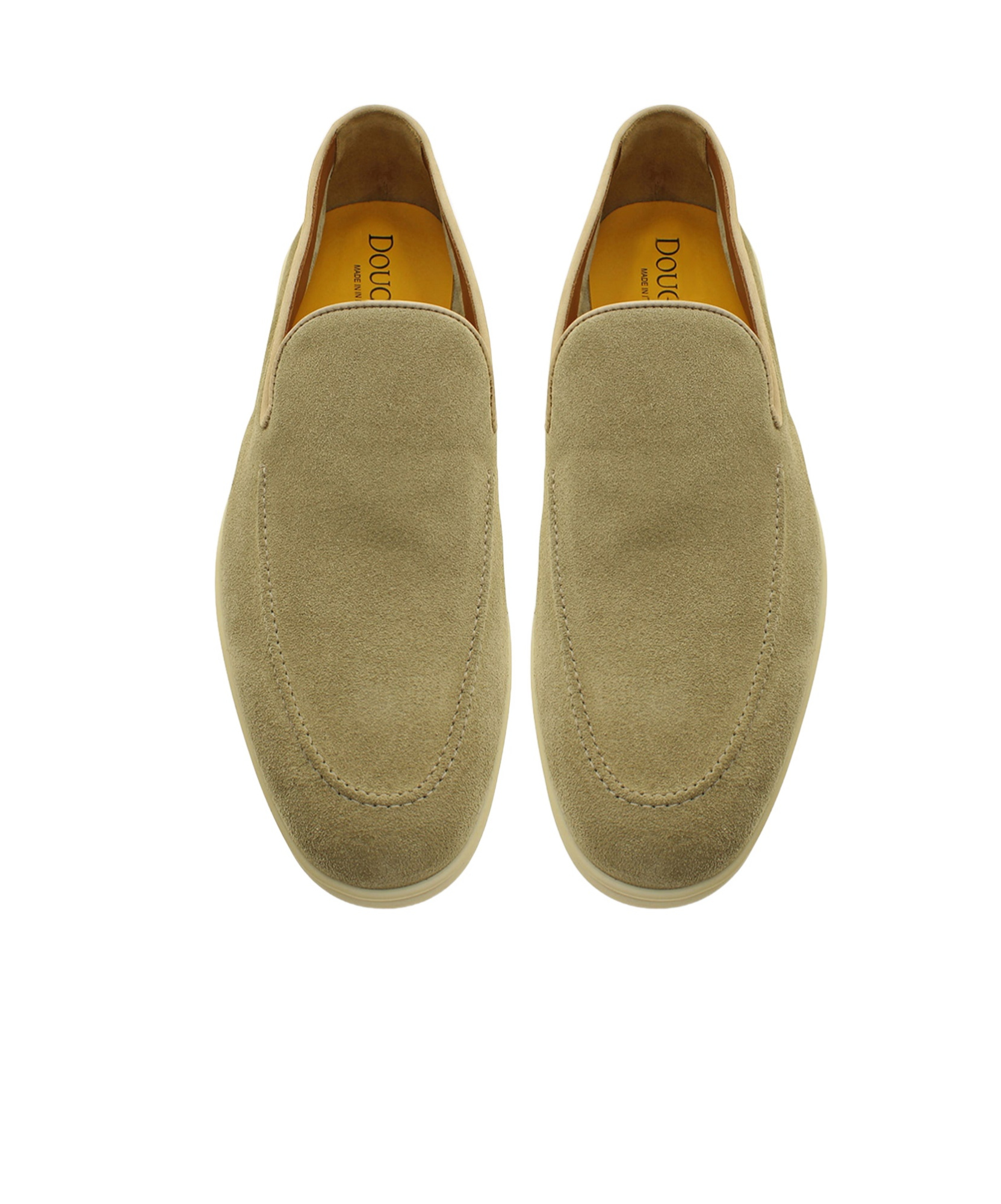 Doucal's Round-head Casual Shoes In Green