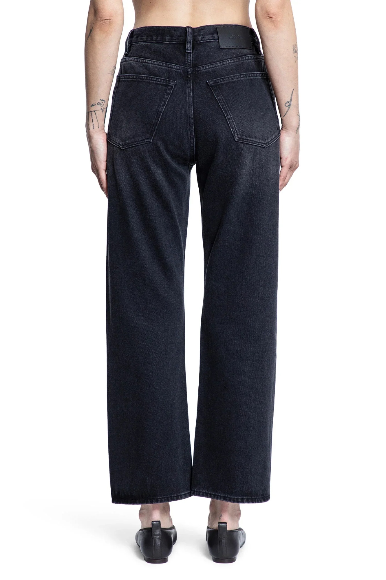 Studio Nicholson Denjo Five-pocket Jeans In Blue