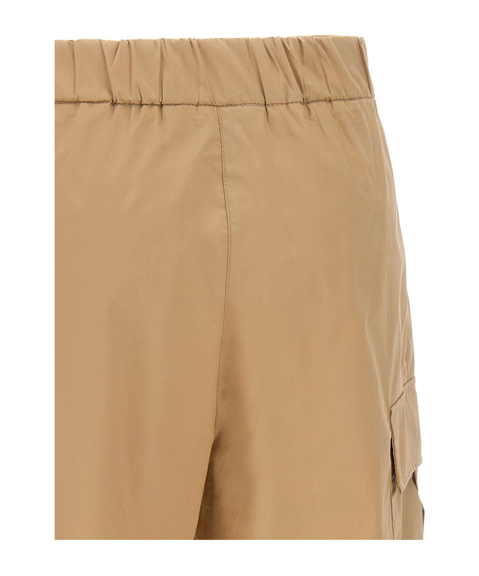 Kaos Pocketed Work Shorts In Gold