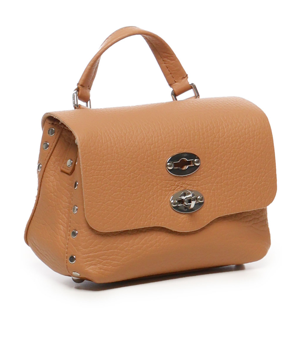 Shop Zanellato Flip Shoulder Bag In Brown