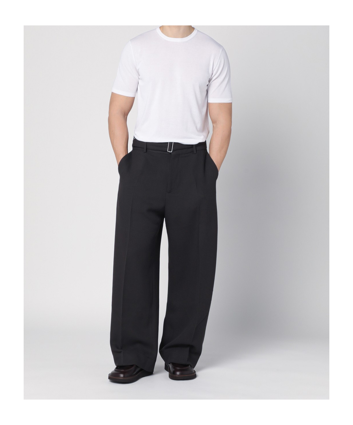 Roberto Collina Crew Neck Cotton T-shirt Clothing In White