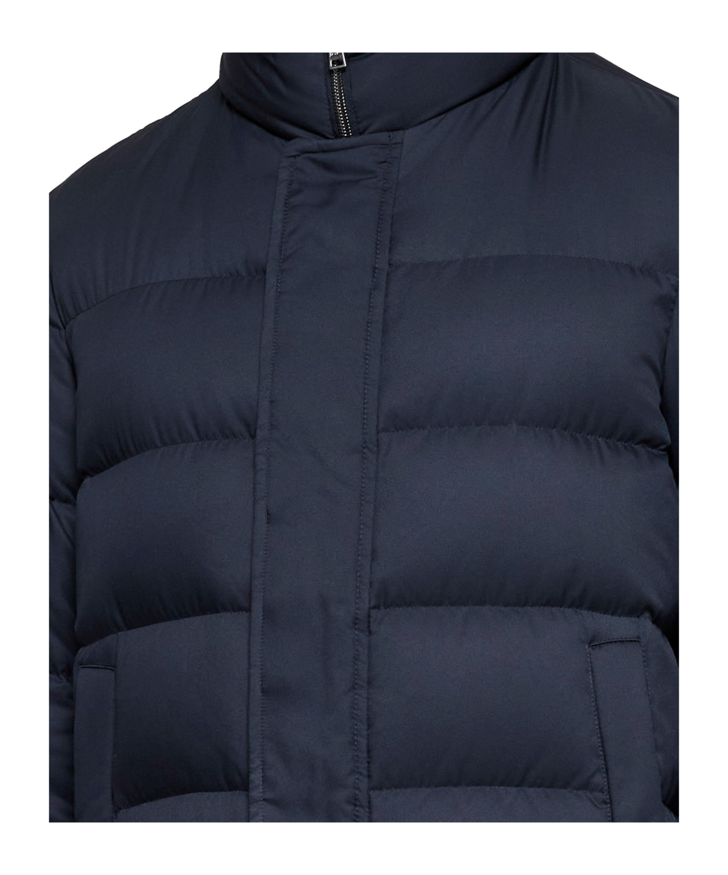 Herno Arendelle Quilted Cotton Suit In Black