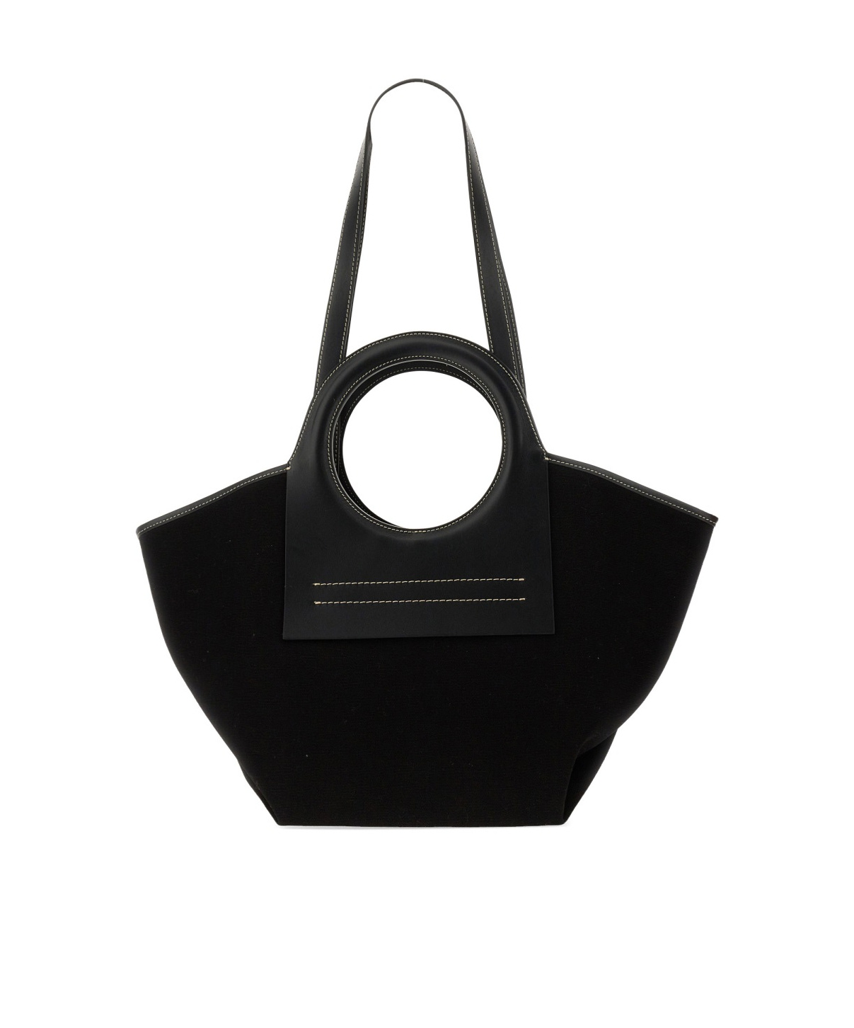 Hereu Cala Small Top Handle Bag In Black