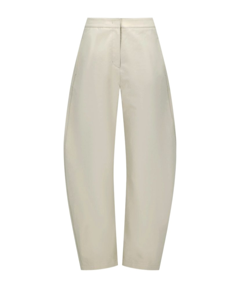 Amomento Curved Long Pants In Neutral