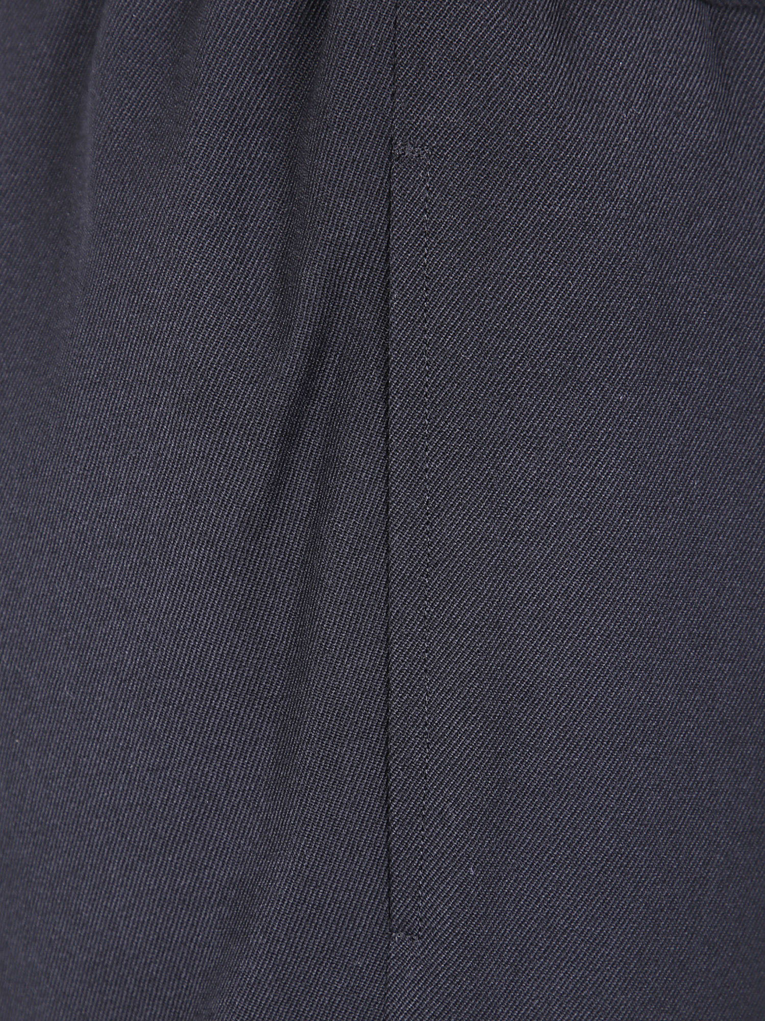 Comme Des Garçons Elastic-waist Wool Trousers In Blue