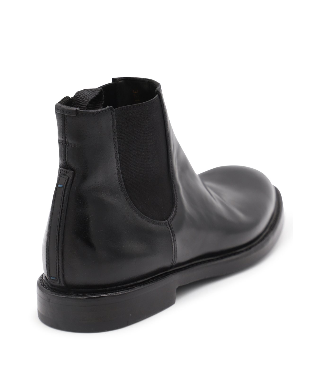Premiata Leather Chelsea Boots In Black
