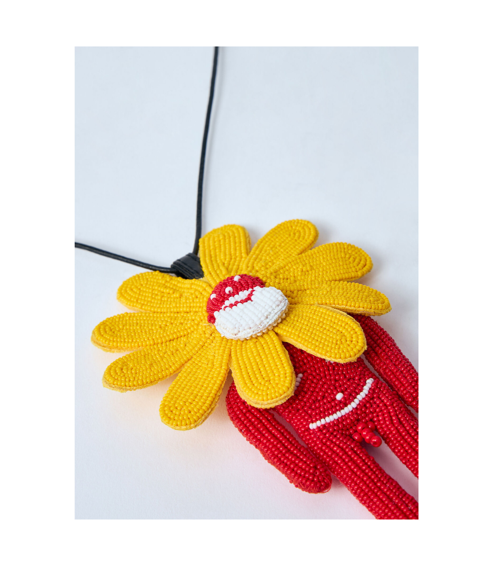 Walter Van Beirendonck Beaded Necklace In Multicolor