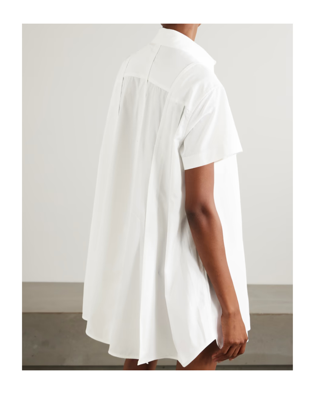 SACAI PANELLED SHIRT