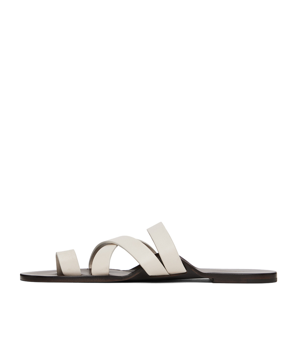 The Row Kris Cross-strap Sandals In Multicolor