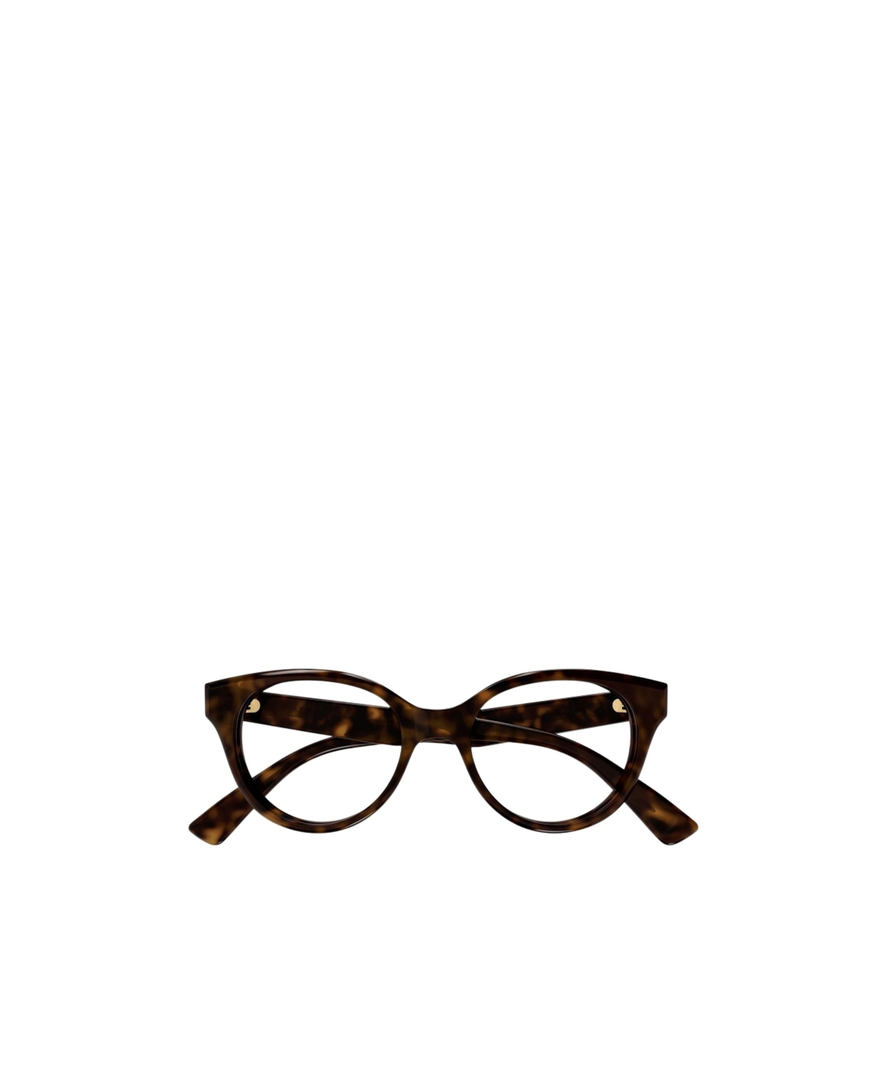 Shop Gucci Round-frame Glasses In Black